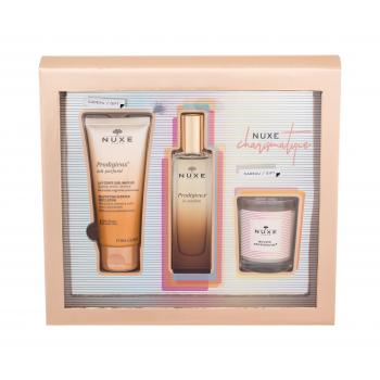 NUXE Prodigieux Le Parfum Gift Set Подаръчен комплект за жени EDP 50 ml + лосион за тяло 100 ml + свещ 70 g