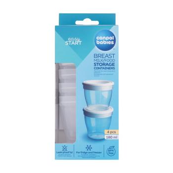 Canpol babies Easy Start Breast Milk/Food Storage Containers