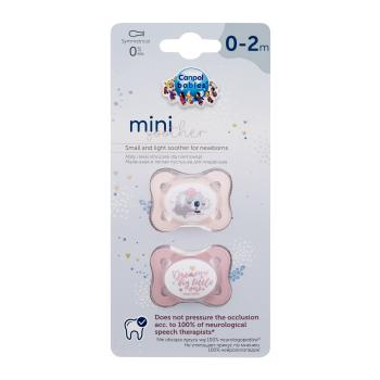 Canpol babies Sleepy Koala Mini Soother Pink 0-2m