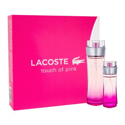 Lacoste Touch Of Pink Подаръчен комплект EDT 90 ml + EDT 30 ml увредена кутия