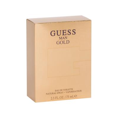 GUESS Man Gold Eau de Toilette за мъже 75 ml увредена кутия