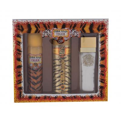 Cuba Jungle Tiger Подаръчен комплект EDP 100 ml + дезодорант 200 ml + лосион за тяло 130 ml