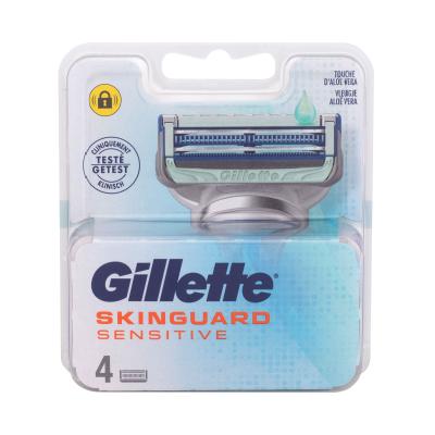 Gillette Skinguard Sensitive Резервни ножчета за мъже 4 бр