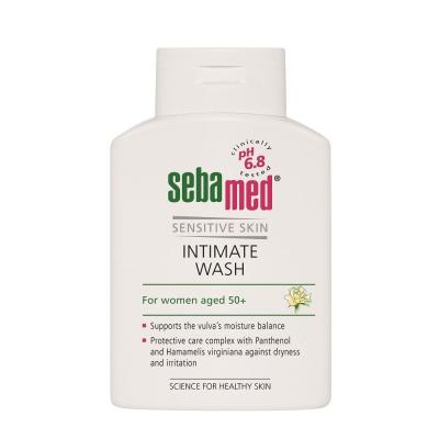 SebaMed Sensitive Skin Intimate Wash Age 50+ Интимна хигиена за жени 200 ml