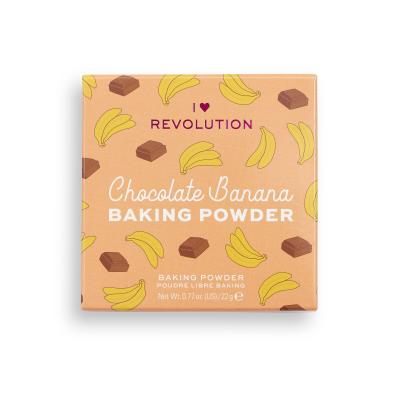 I Heart Revolution Loose Baking Powder Пудра за жени 22 гр Нюанс Chocolate Banana
