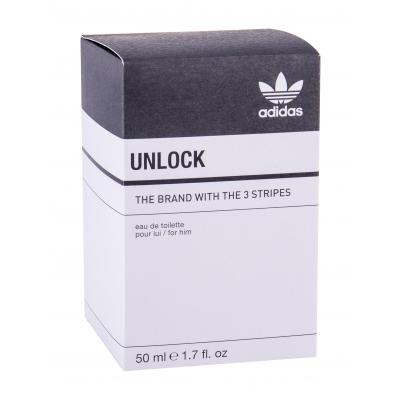 Adidas Unlock Eau de Toilette за мъже 50 ml