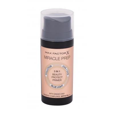 Max Factor Miracle Prep 3 in 1 Beauty Protect SPF30 Основа за грим за жени 30 ml