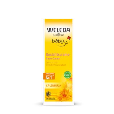 Weleda Baby Calendula Face Cream Дневен крем за лице за деца 50 ml