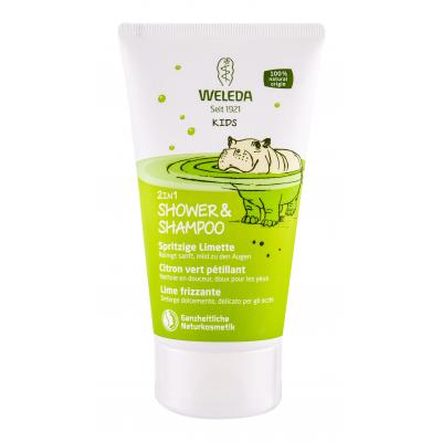 Weleda Kids Lively Lime 2in1 Душ крем за деца 150 ml
