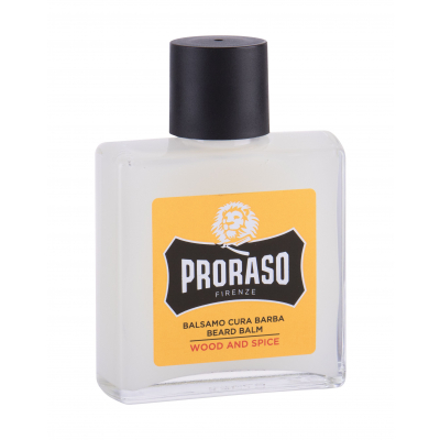 PRORASO Wood &amp; Spice Beard Balm Балсам за брада за мъже 100 ml