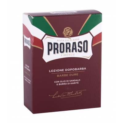 PRORASO Red After Shave Lotion Афтършейв за мъже 100 ml