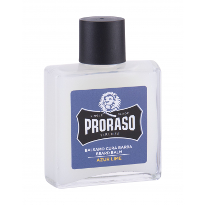 PRORASO Azur Lime Beard Balm Балсам за брада за мъже 100 ml