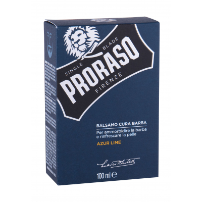 PRORASO Azur Lime Beard Balm Балсам за брада за мъже 100 ml
