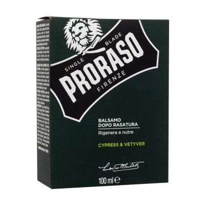 PRORASO Cypress &amp; Vetyver After Shave Balm Балсам след бръснене за мъже 100 ml