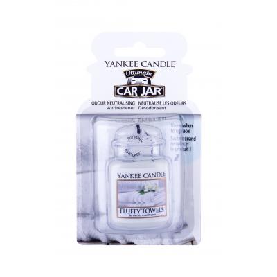 Yankee Candle Fluffy Towels Car Jar Ароматизатор за автомобил 1 бр