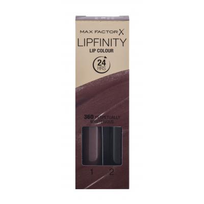 Max Factor Lipfinity 24HRS Lip Colour Червило за жени 4,2 g Нюанс 360 Perpetually Mysterious