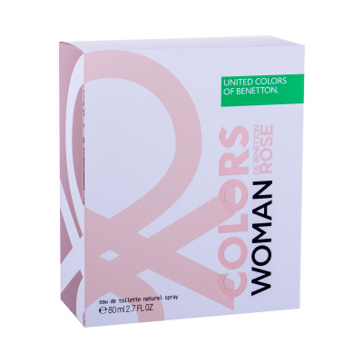 Benetton Colors de Benetton Rose Eau de Toilette за жени 80 ml