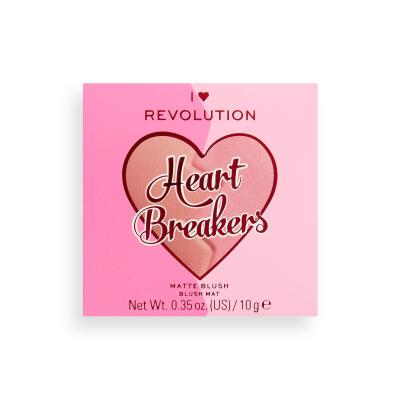 I Heart Revolution Heartbreakers Matte Blush Руж за жени 10 гр Нюанс Creative