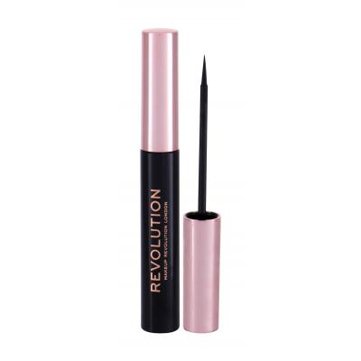Makeup Revolution London Super Flick Eyeliner Очна линия за жени 4,5 ml Нюанс Black