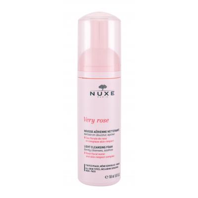 NUXE Very Rose Light Почистваща пяна за жени 150 ml