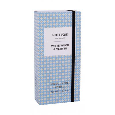 Notebook Fragrances White Wood &amp; Vetiver Eau de Toilette за мъже 100 ml