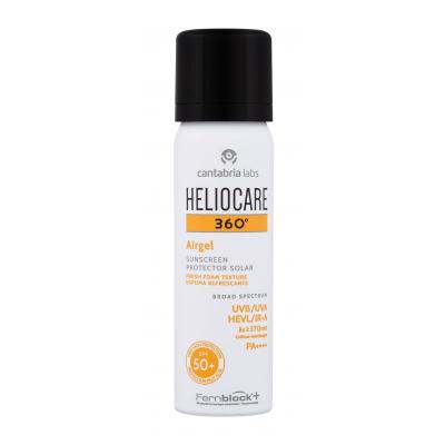 Heliocare 360° Airgel SPF50+ Слънцезащитен продукт за лице 60 ml