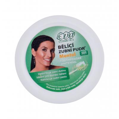 Eva Cosmetics Whitening Toothpowder Mentol Избелване на зъби 30 g