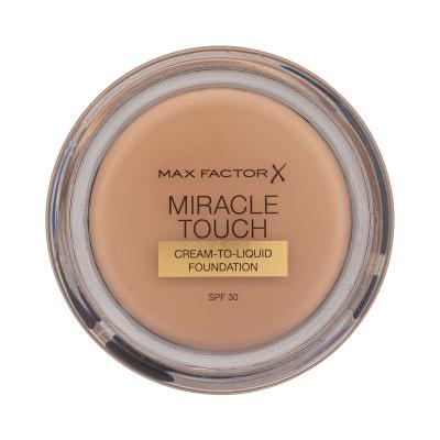 Max Factor Miracle Touch Cream-To-Liquid SPF30 Фон дьо тен за жени 11,5 g Нюанс 045 Warm Almond