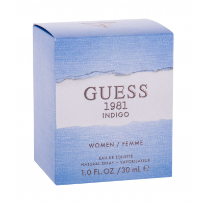 GUESS Guess 1981 Indigo Eau de Toilette за жени 30 ml