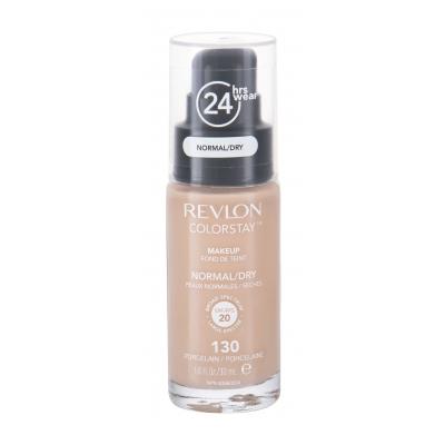 Revlon Colorstay Normal Dry Skin SPF20 Фон дьо тен за жени 30 ml Нюанс 130 Porcelain