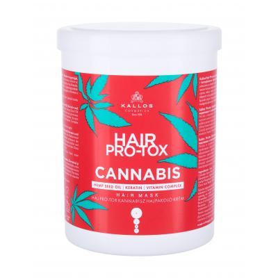 Kallos Cosmetics Hair Pro-Tox Cannabis Маска за коса за жени 1000 ml