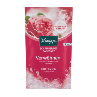 Kneipp Bubbling Mineral Bath Salt Pamper Rose & Camellia Соли за вана за жени 80 g