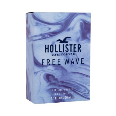 Hollister Free Wave Eau de Toilette за мъже 50 ml