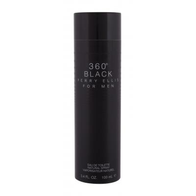 Perry Ellis 360° Black Eau de Toilette за мъже 100 ml