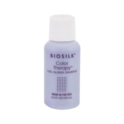 Farouk Systems Biosilk Color Therapy Cool Blonde Шампоан за жени 15 ml
