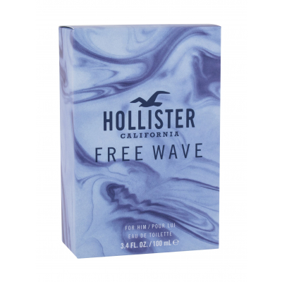 Hollister Free Wave Eau de Toilette за мъже 100 ml