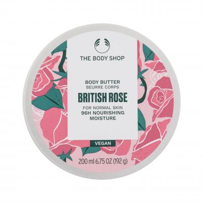 The Body Shop British Rose Масло за тяло за жени 200 ml