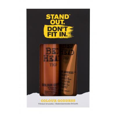 Tigi Bed Head Colour Goddess Stand out. Don't fit in. Подаръчен комплект шампоан Bed Head Colour Goddess 400 ml + балсам Bed Head Colour Goddess 200 ml