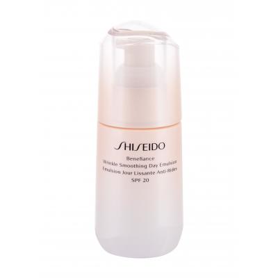 Shiseido Benefiance Wrinkle Smoothing Day Emulsion SPF20 Дневен крем за лице за жени 75 ml ТЕСТЕР