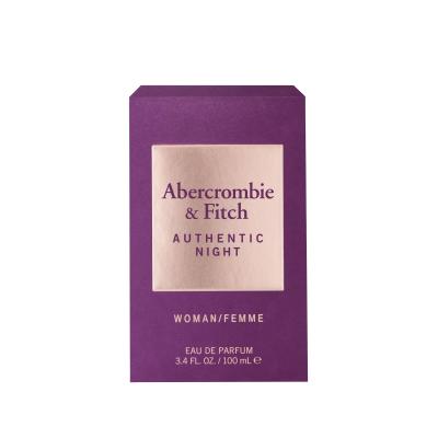 Abercrombie &amp; Fitch Authentic Night Eau de Parfum за жени 100 ml