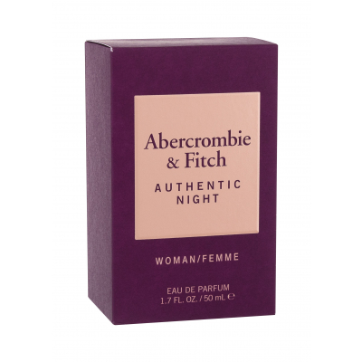 Abercrombie &amp; Fitch Authentic Night Eau de Parfum за жени 50 ml