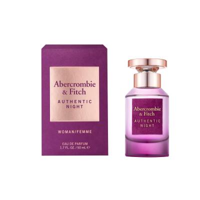 Abercrombie &amp; Fitch Authentic Night Eau de Parfum за жени 50 ml