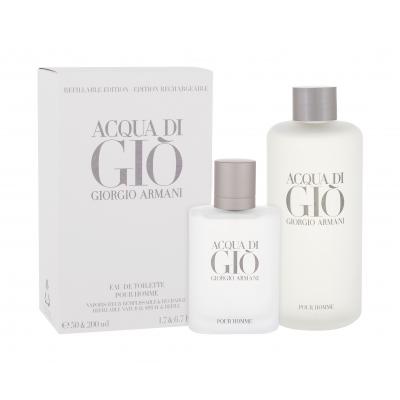 Giorgio Armani Acqua di Giò Pour Homme Подаръчен комплект EDT 50 ml + EDT пълнител 200 ml