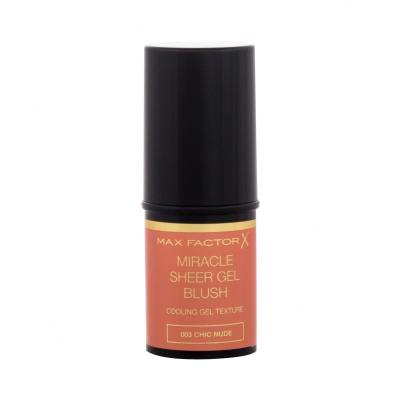 Max Factor Miracle Sheer Руж за жени 8 g Нюанс 003 Chic Nude