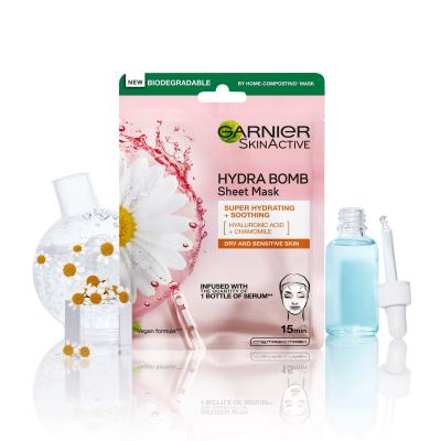 Garnier Skin Naturals Moisture + Comfort Маска за лице за жени 1 бр