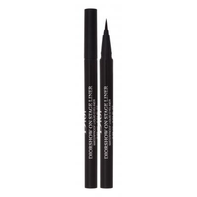 Dior Diorshow On Stage Liner Waterproof Очна линия за жени 0,55 ml Нюанс 096 Satin Black
