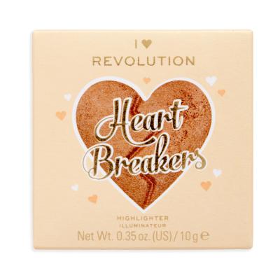 I Heart Revolution Heartbreakers Хайлайтър за жени 10 гр Нюанс Graceful