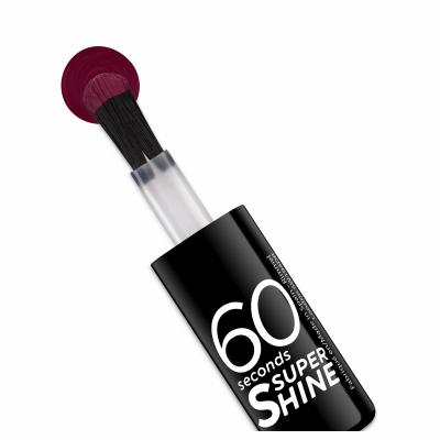 Rimmel London 60 Seconds Super Shine Лак за нокти за жени 8 ml Нюанс 712 Berry Pop