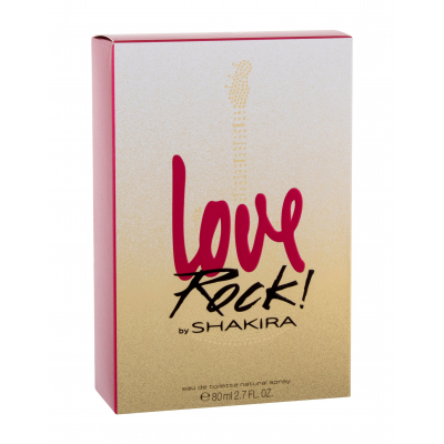 Shakira Love Rock! Eau de Toilette за жени 80 ml