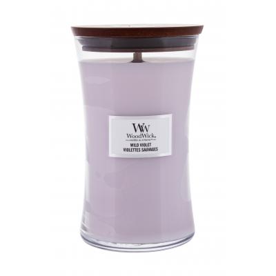 WoodWick Wild Violet Ароматна свещ 610 g